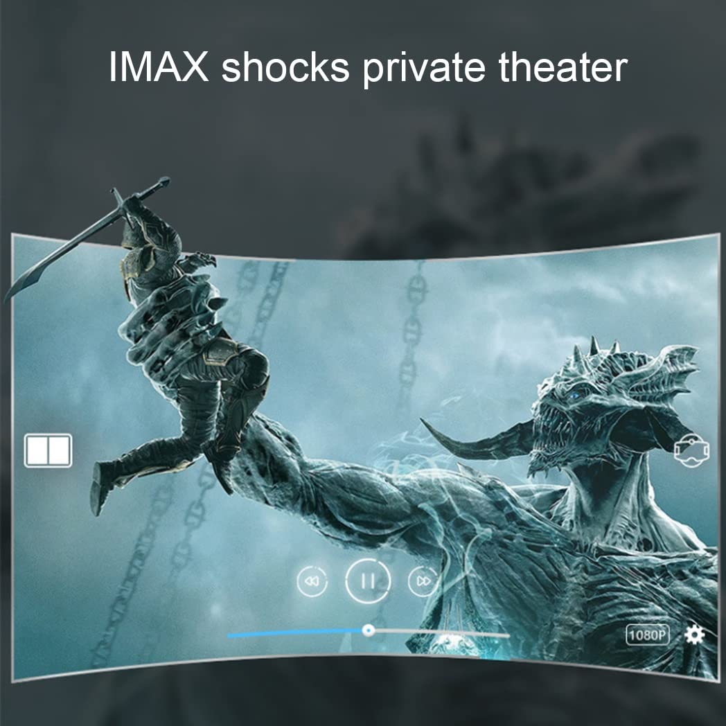 Occhiali VR, Visore Realtà Virtuale, Cuffie 3D VR Compatibile con Tutti Gli, Lente Regolabile per Film e Giochi 3D, per iPhone 13 Pro Max/13 Pro/13/12/11, per Samsung Galaxy S21, Huawei, Xiaomi