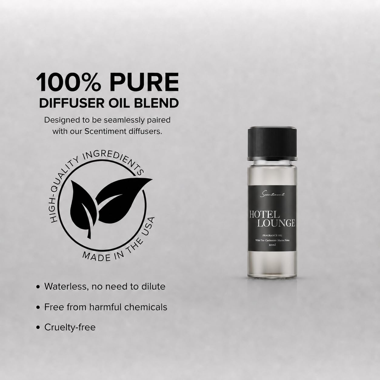 Scentiment Hotel Lounge Diffuser Oil - Premium Hotel Scent with