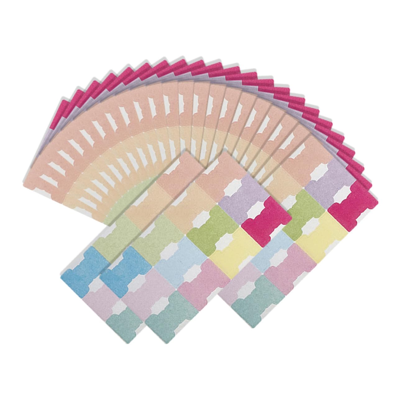 SHINEOFI 5 Set Etichette Indice Linguette Indice Adesive Traslucide Pagine Segnalibro Libro Linguette Segnalibro Adesivo Pagine Segnalibro Raccoglitore Linguette Di Lettura fogli*5