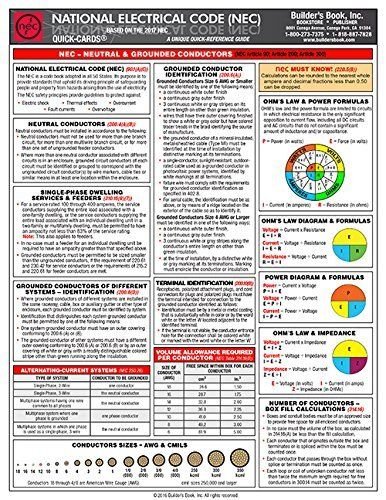 NFPA 70 2017: National Electrical Code (NEC) Spiralbound, Fast Tabs, Quick Card and Ugly's Electrical References, 2017 Editions, Package - Thumbnail 5