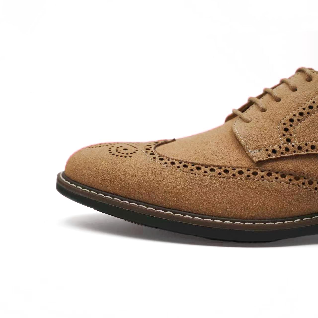 Finishing & Sewing Chaussures à lacets Oxford classiques pour homme
