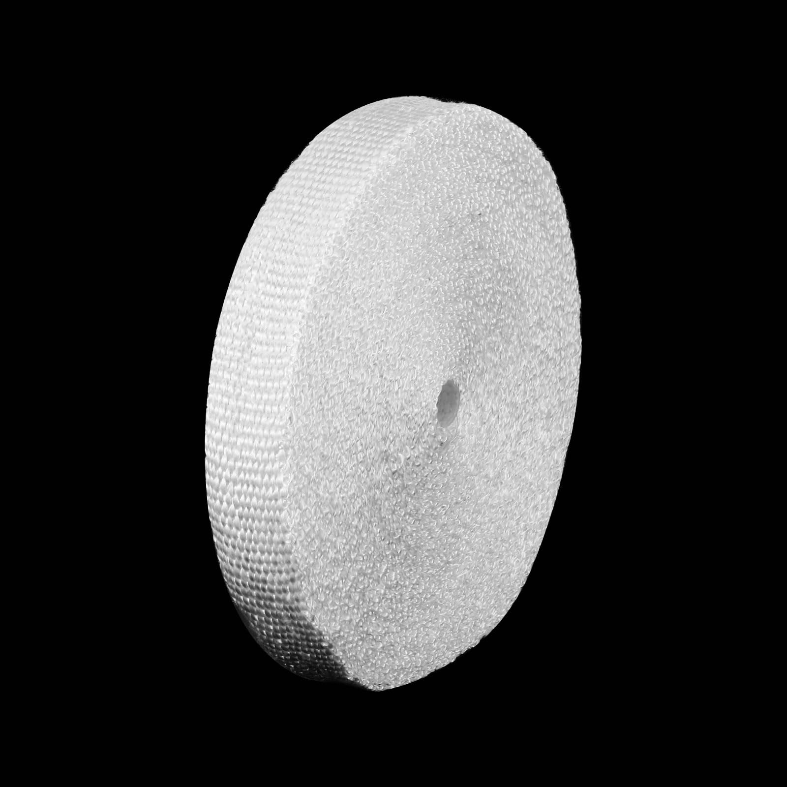 QUARKZMAN 1Pcs Cinta de Tela de Fibra de Vidrio 30m(33 Yardas) x50mmx3mm Malla de Fibra de Vidrio de Vidrio Tejido de Tela de Fibra de Vidrio Cinta de Aislamiento