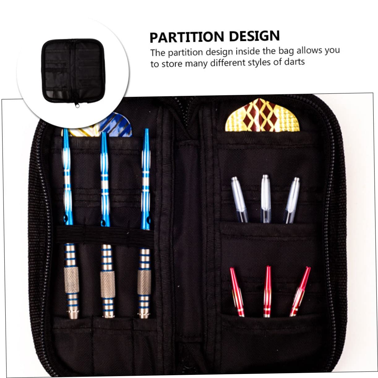 BESPORTBLE Storage Bag Portable Carry Case Pouch Organizer for Easy Access to Your