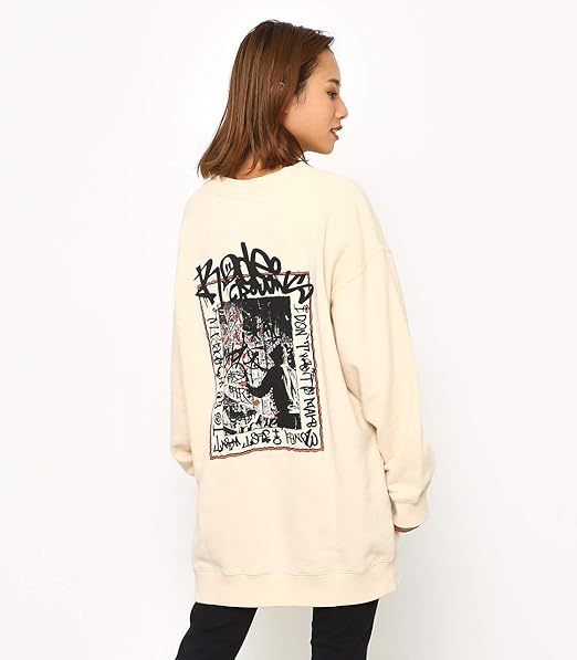 Amazon Co Jp ロデオクラウンズ Rodeo Crowns Graffiti Wall ワンピース Free ベージュ 服 ファッション小物