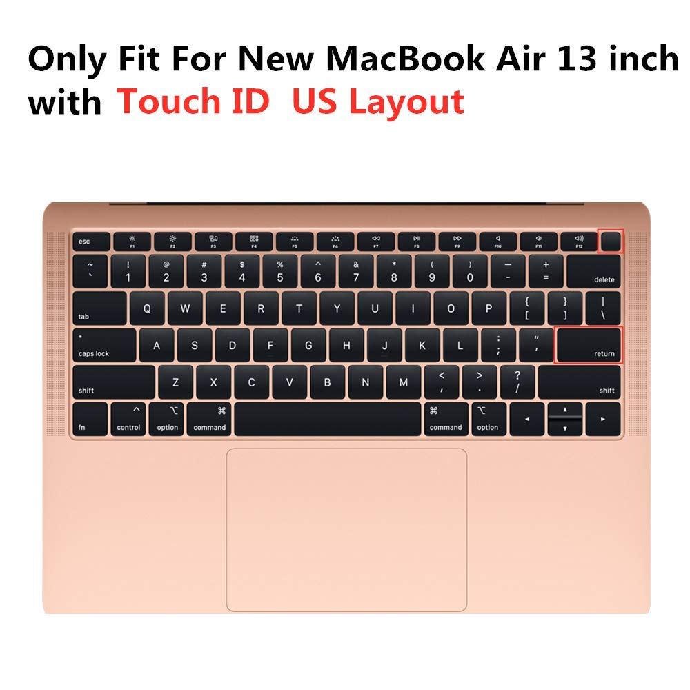 MMDW Avid Media Composer scorciatoie per tastiera, cover per MacBook Pro 13 15 17 (con o senza display Retina) in silicone per MacBook Old Air 13, layout tastiera europeo/USA