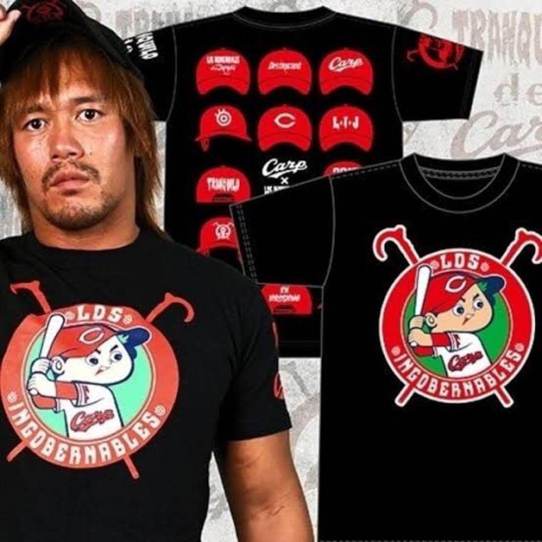Amazon.co.jp: 内藤哲也 広島カープコラボTシャツ TRANQUILO de