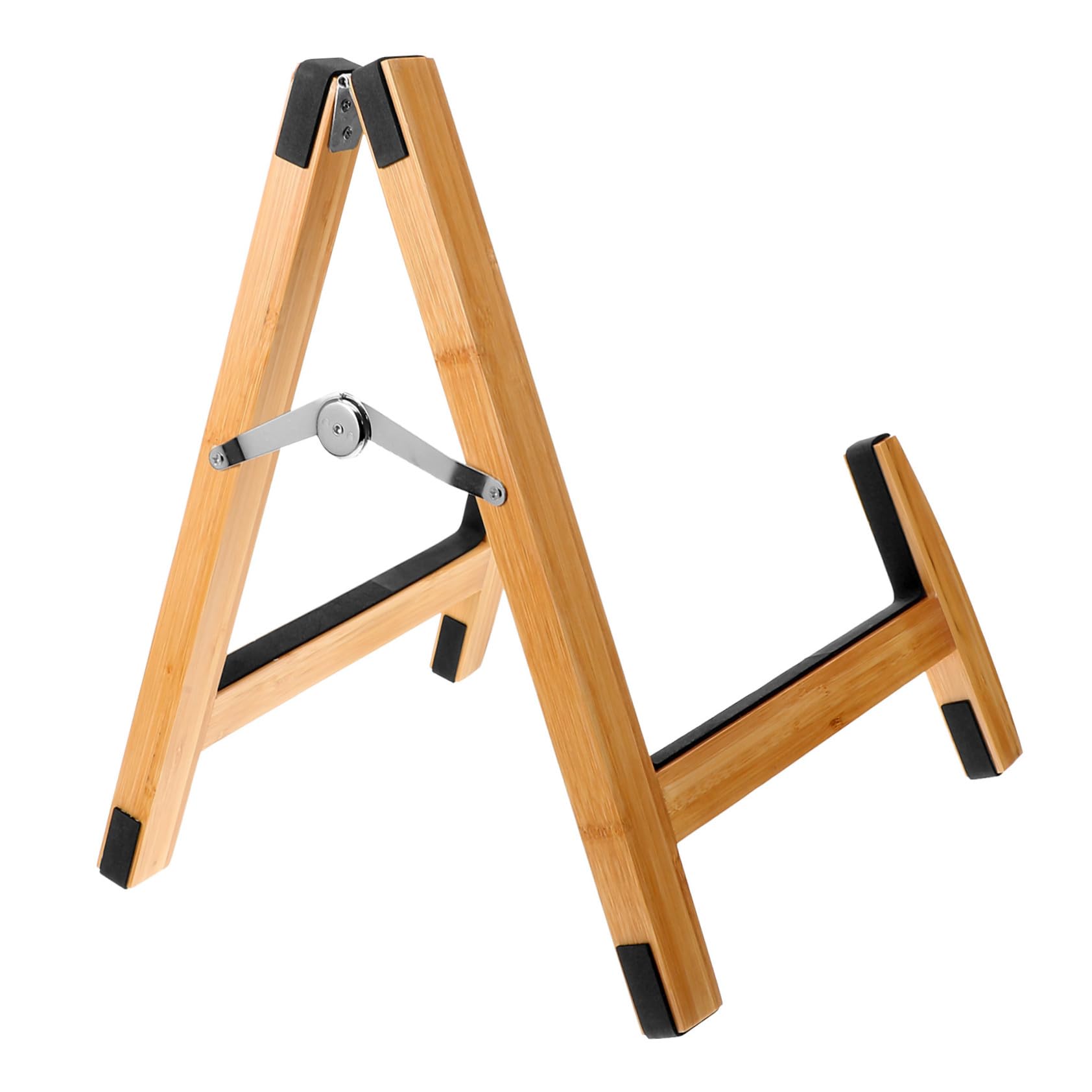 BESTonZON Portachiara da Pavimento in Legno per Chitarra Basso Mandolino Ukulele Violino Supporto Verticale Salvaspazio per Casa e Viaggio