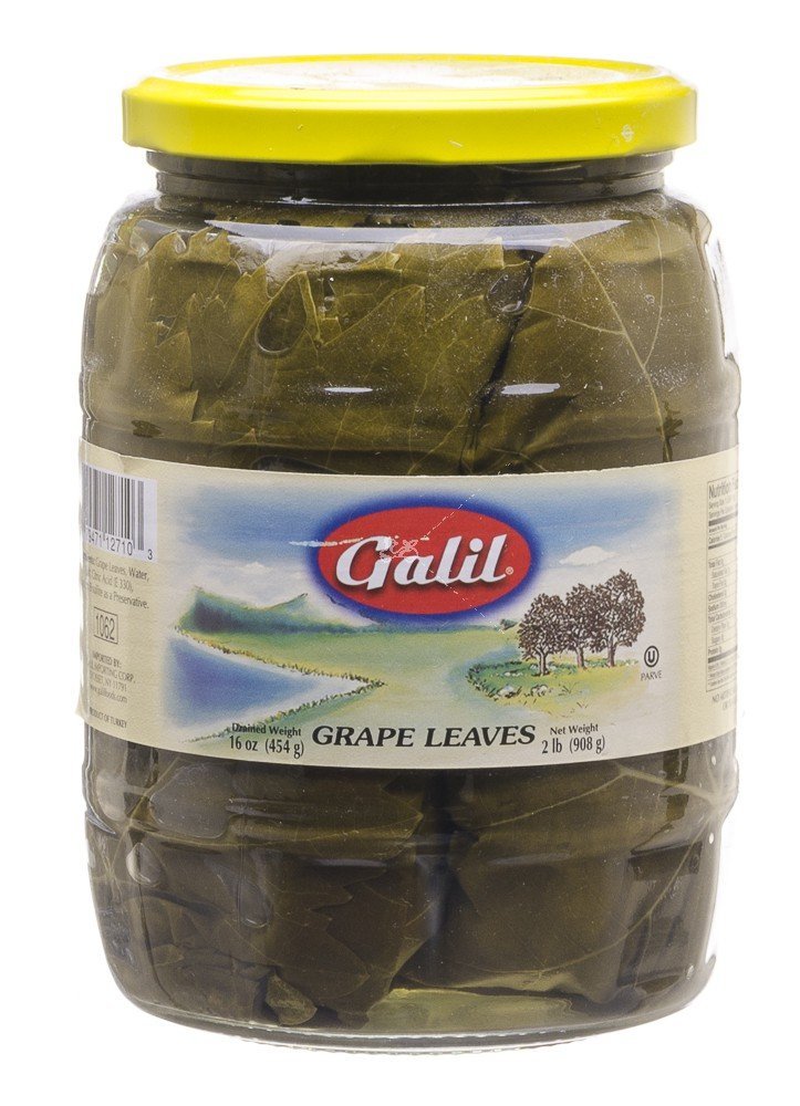Galil Grape Leaves Jar Grocery & Gourmet Food