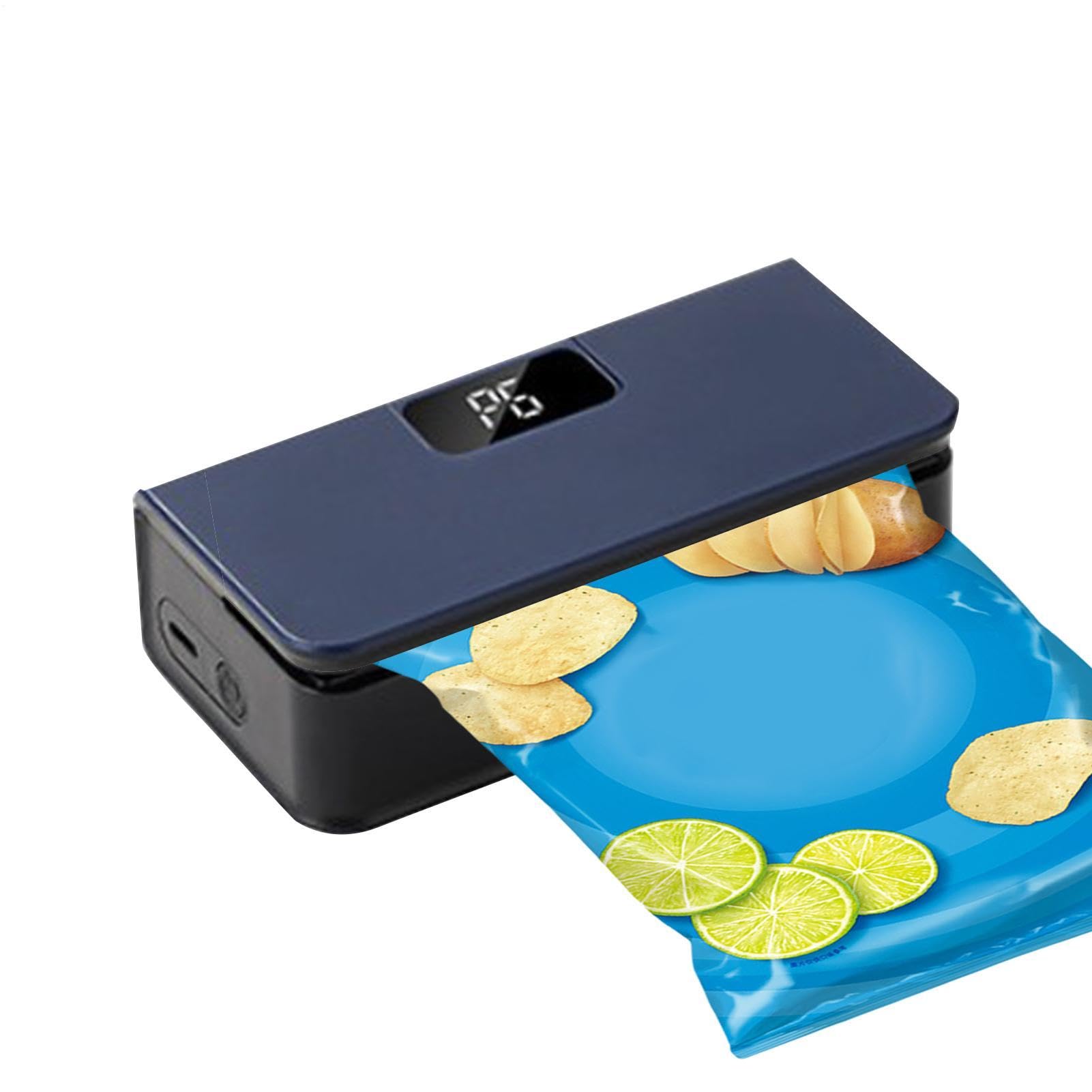 Mini scellant portable rechargeable pour sac de chips confiseries et légumes
