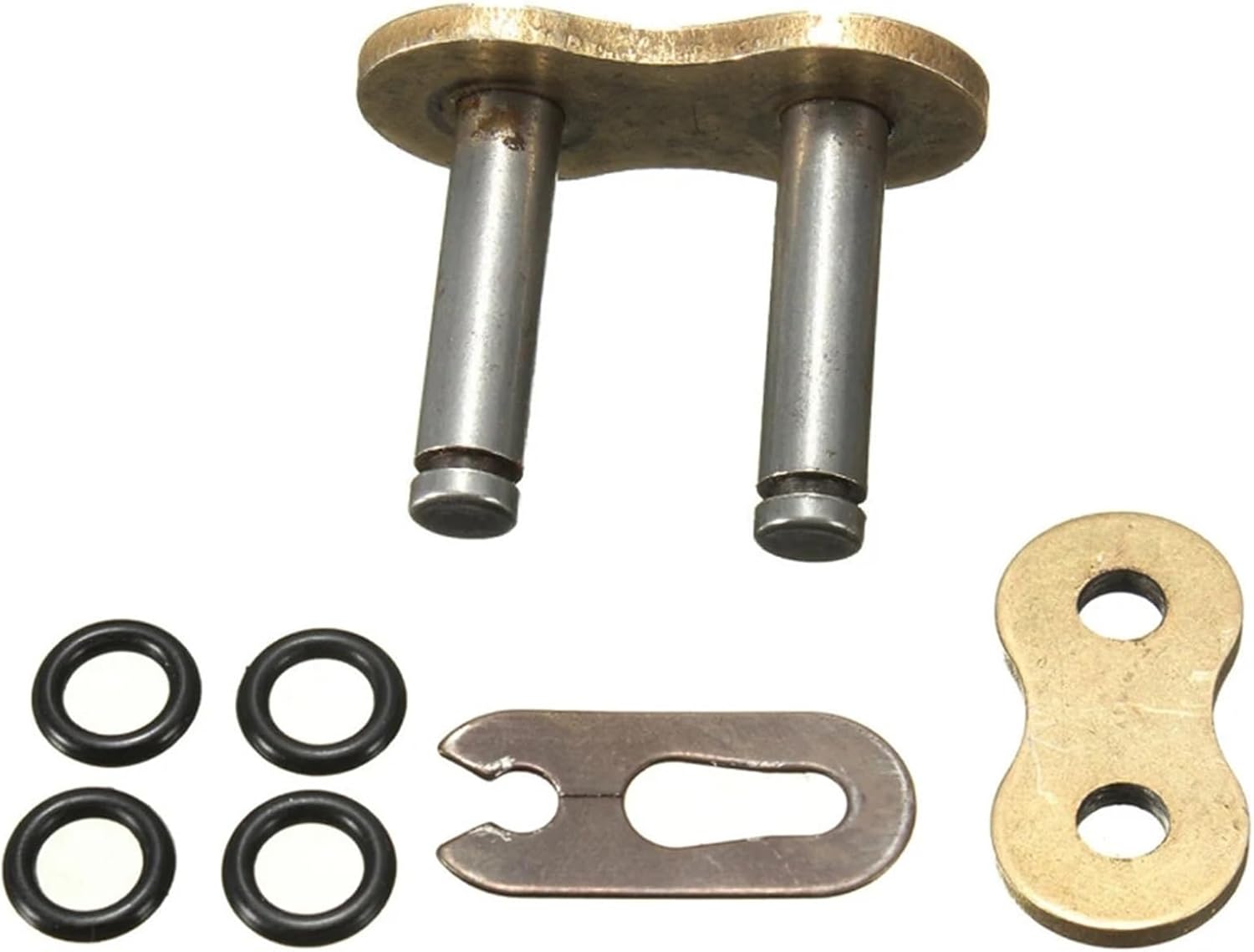 Chain Master Link 5Pcs 428 520 525 530HV Heavy Chain Connecting Connector Master Joint Link With O Ring Lock for Mini Bikes(520)