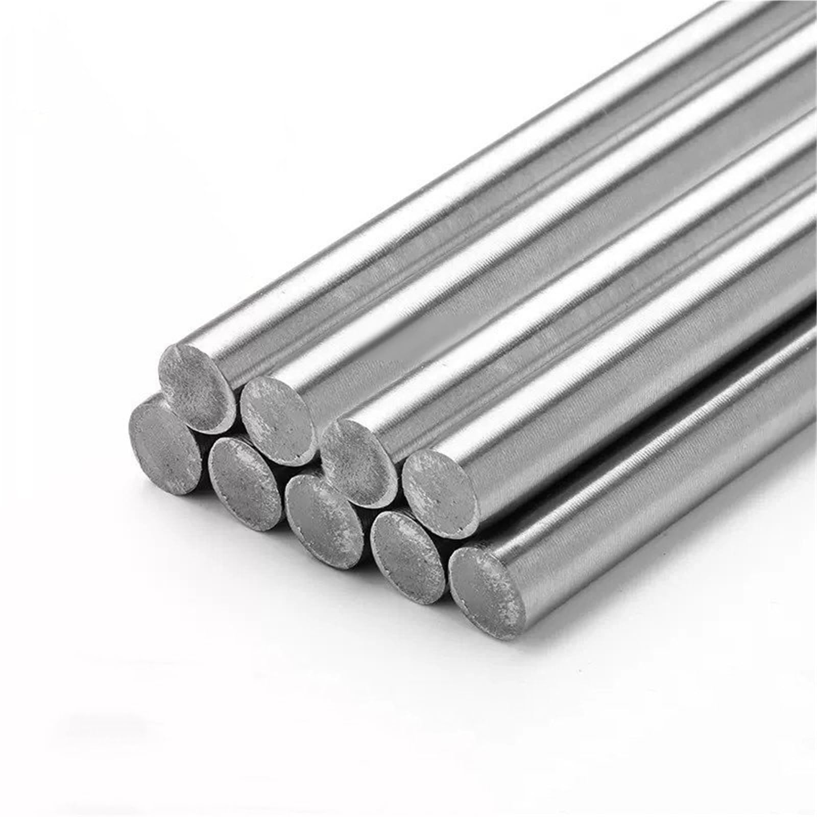 18mm Steel Rod 20mm 25mm 30mm Shafts 100/200/300mm 304 Stainless Bar Linear Metric Round Ground Stock Mill Finish Extruded(20mm,100mm)