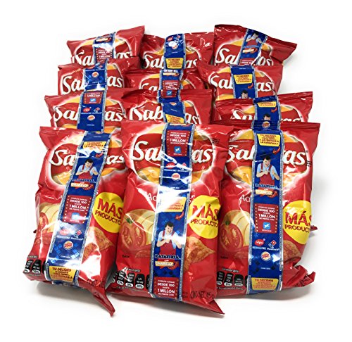 Diverse range of Sabritas products showcasing our variety