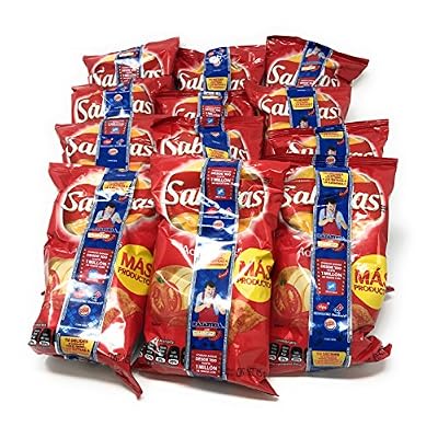 Sabritas Adobadas Bundle of 12 Bags (1.59 oz)