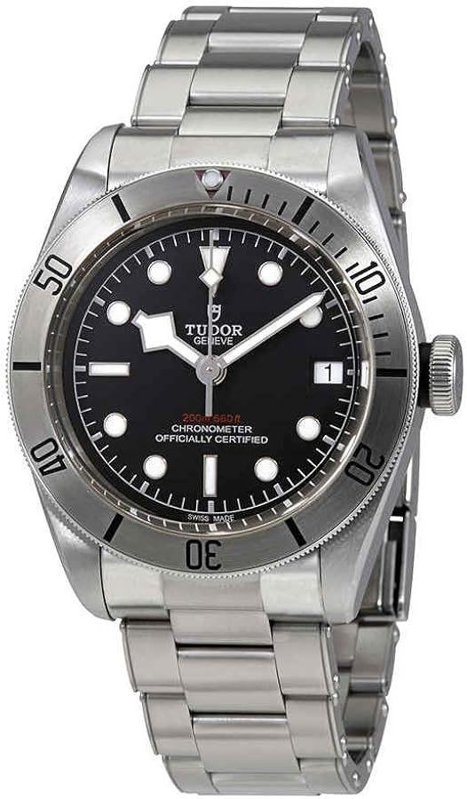 Amazon | Tudor Heritage ブラックベイ ブラックダイヤル 自動巻き