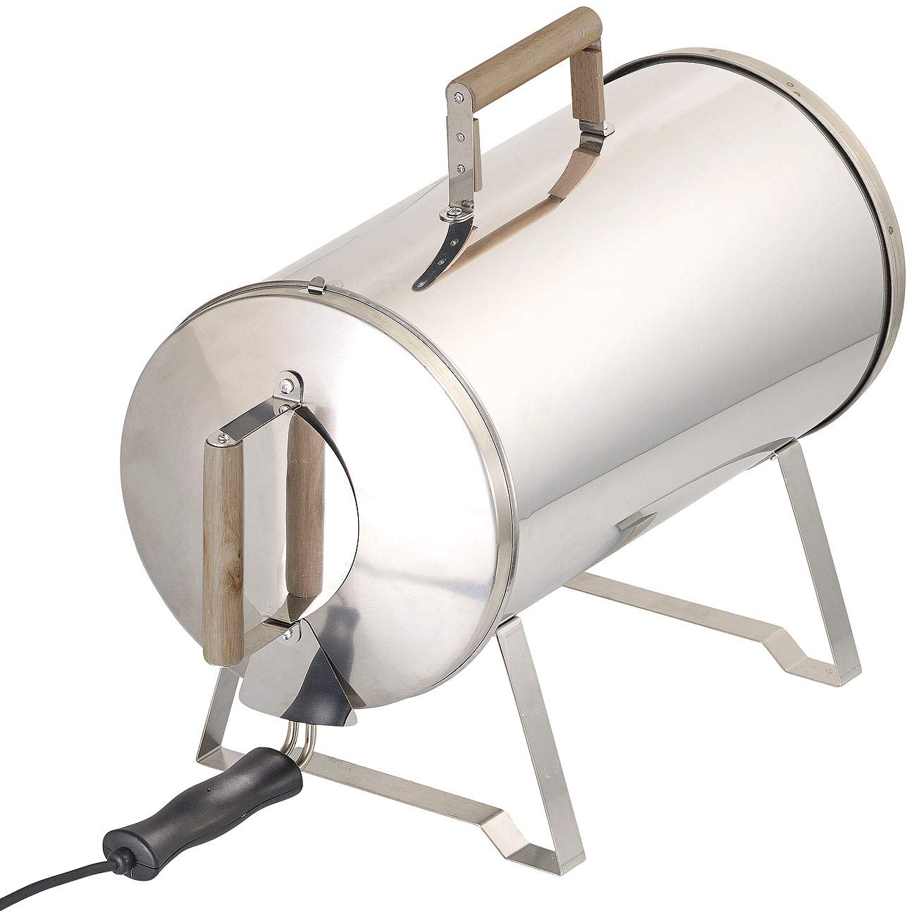 Rosenstein & Söhne Elektryczna stołowa wędzarnia ze stali nierdzewnej 1100 W do 250 °C