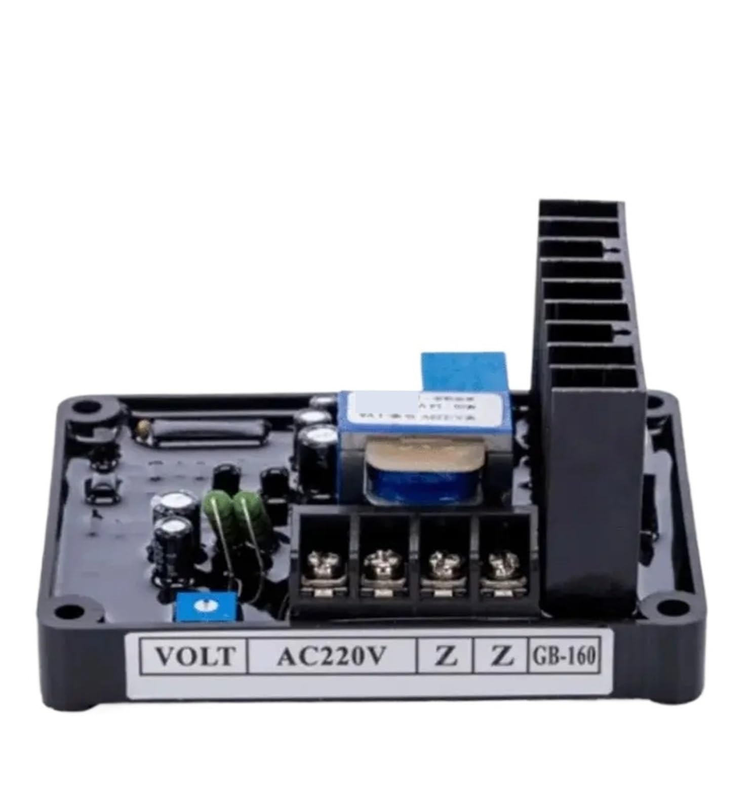 Placa reguladora de voltaje for generador monofásico ST GB160B, regulador de voltaje AVR, 220 V, 50 kW