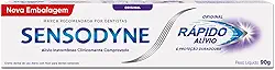 Sensodyne NOVO Creme Dental para Sensibilidade Rápido Alívio e Proteção Duradoura Com Flúor, Alívio Instantâneo, 90g