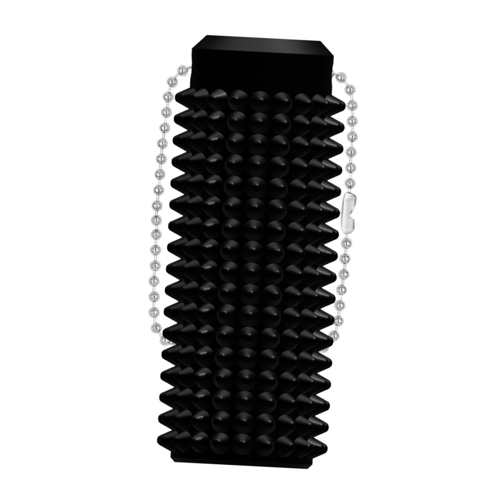 Toys & Hobbies - Games - Other Games-Stim Keychain Gifts Family Friends Novelty Little Ouchies Fidget Black-1 Stim Keychain