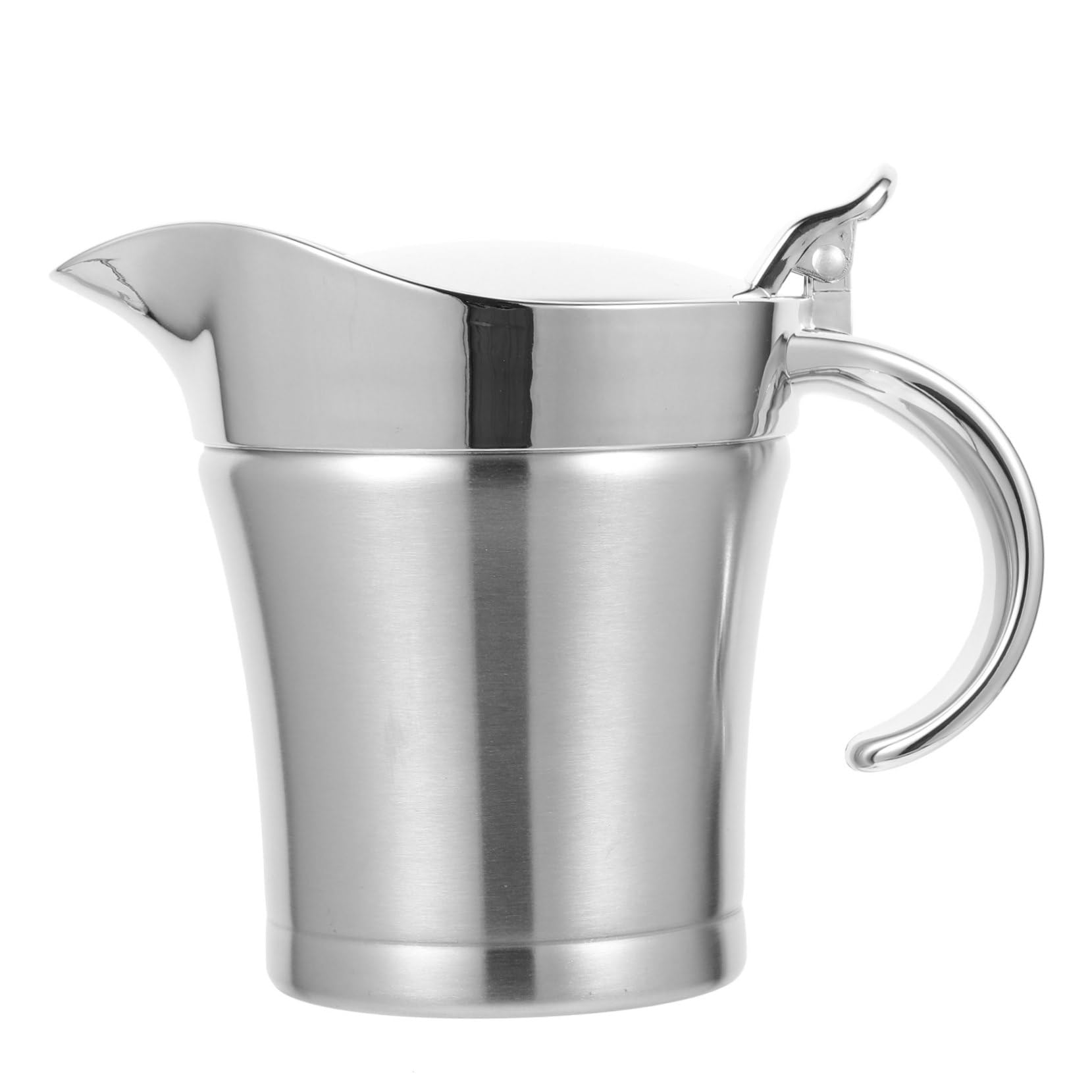 Cabilock Sauce Dispenser Serving Pot for Dipping Sauces Premium Sauce Pourer for Home Dining Bbqs Picnics Unique Comfort Grip Handle