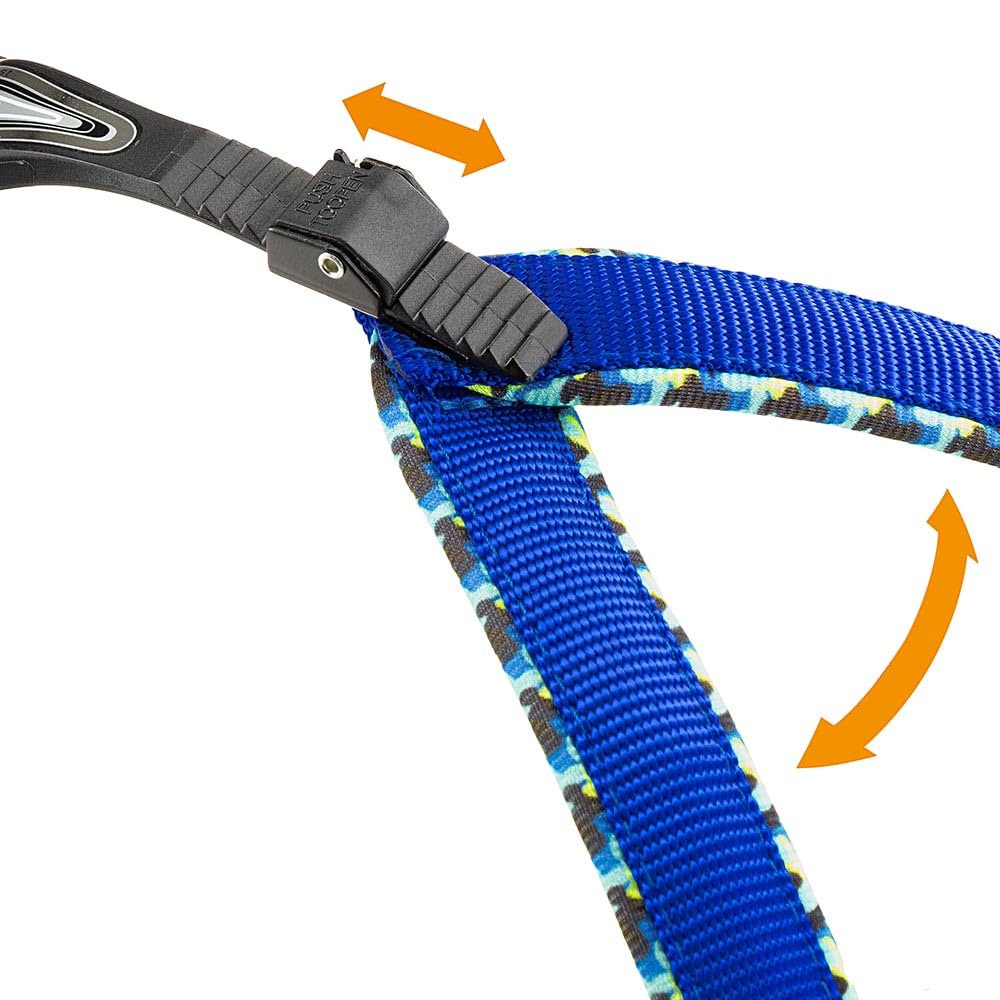 Ferplast Harness for Medium-Sized Dogs AGILA FANTASY 3 Dog Harness with Soft Padding, Quick Release and Attachment System - Image 2