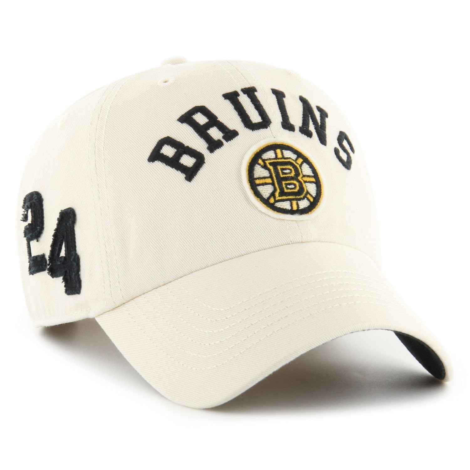 47 Brand Relaxed Cap - Clean Up Faber Boston Bruins Sand Beige