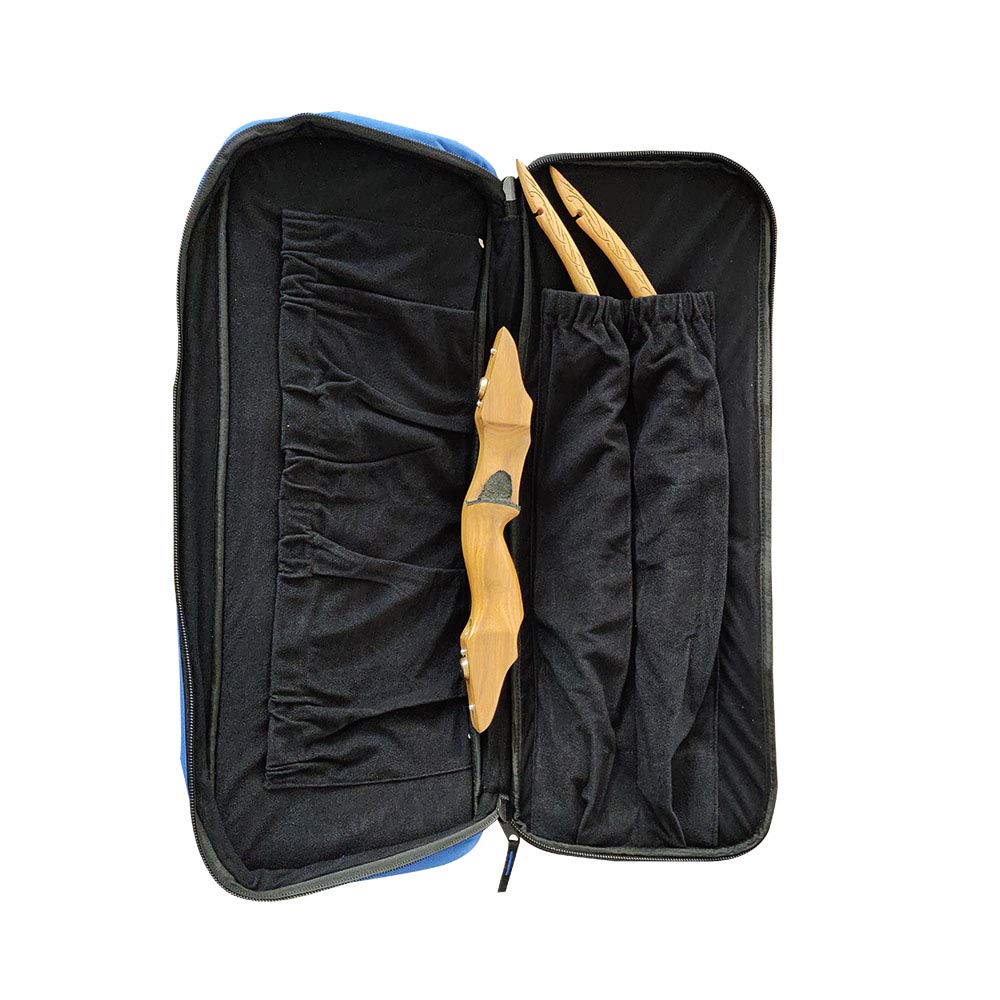AMEYXGS Tiro con Arco Bolsa de Arco Recurvo Estuche de Arco con Carcaj de Flechas para Disparos de Caza Al Aire Libre
