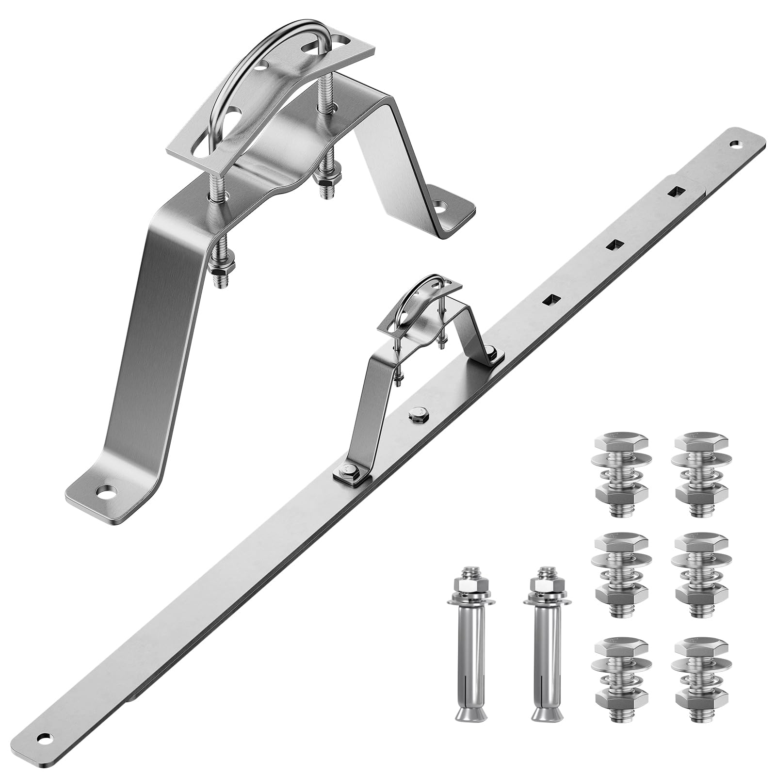 Adjustable Eave Mount for TV Antenna Masts Made of Stainless Steel (eave Mount)