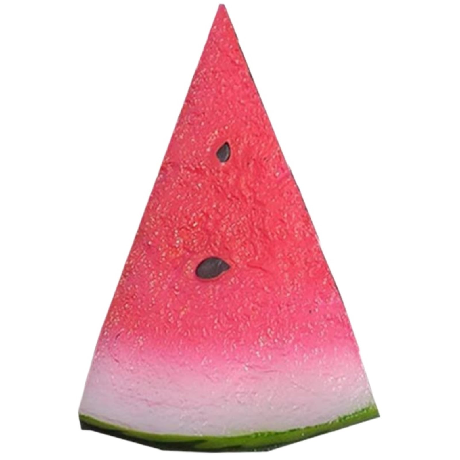 MZSKLW Fake Fruit Model Fruit Simulated Watermelon Slice Cutting Tray Decoration Food Early Education Photography Props Cabinet Display(Color 1)