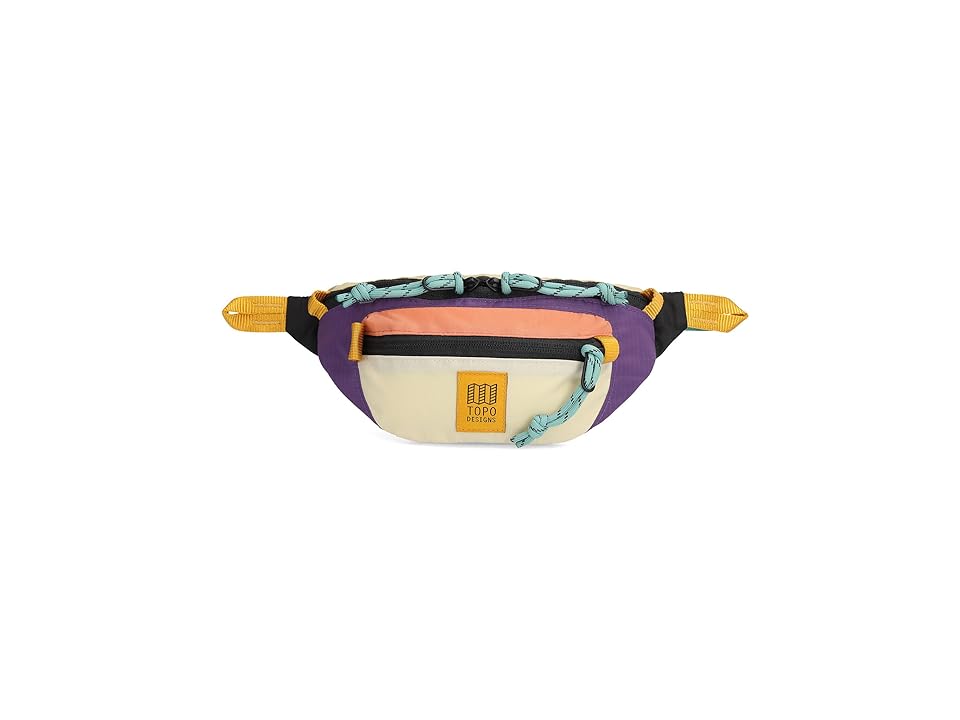 Topo Designs Mountain Waist Pack (Loganberry/Bone White) Day Pack Bags INTERNATIONAL SHIPPING