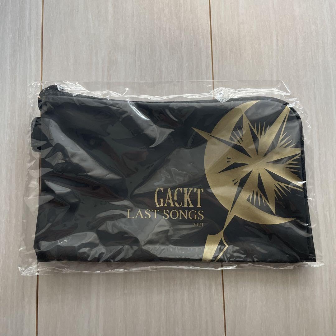 GACKT☆LAST SONGS 2021 ダイヤモンド席 特典 GACKT LAST SONGS 2021 ダイヤモンド席特典グッズ&フライヤー
