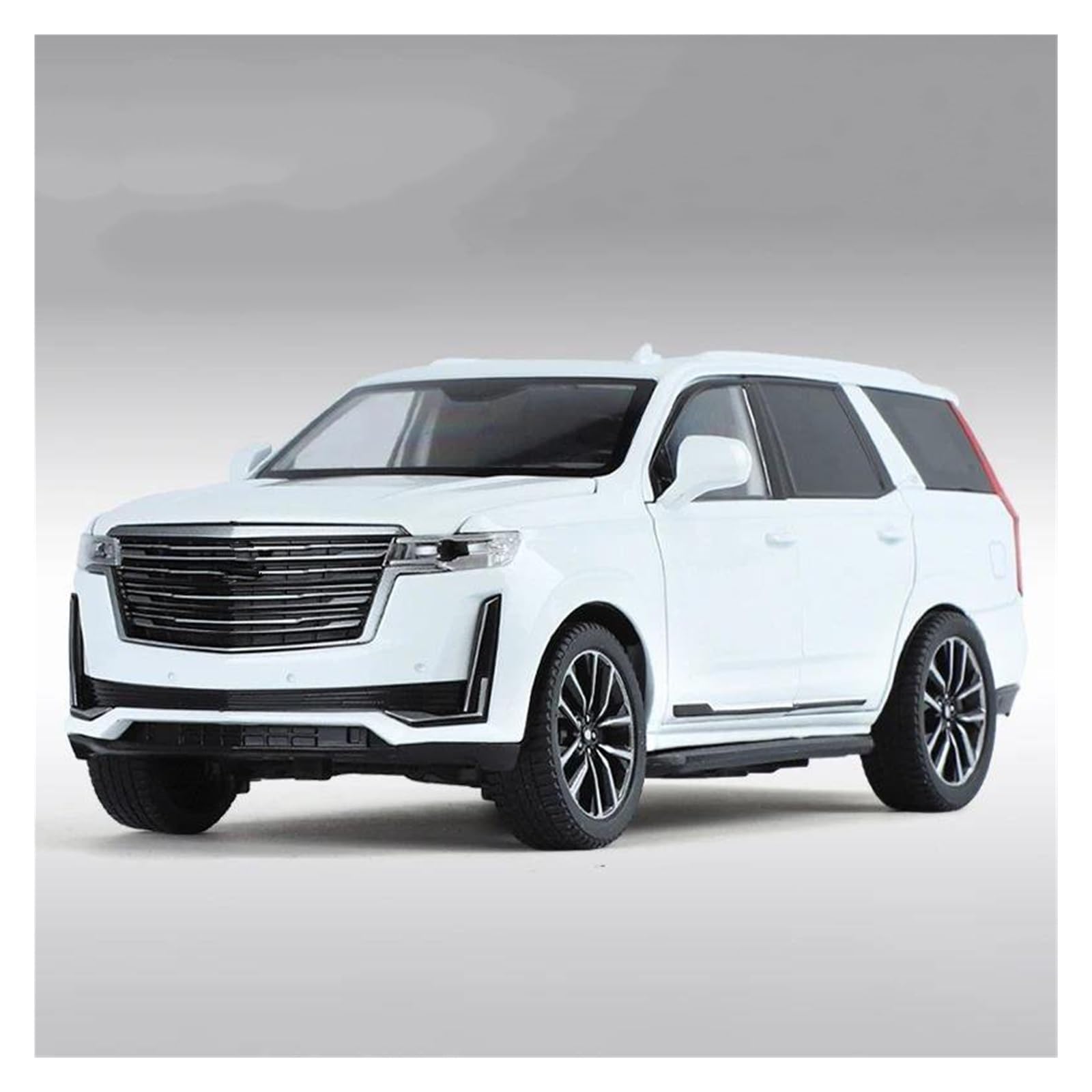 Audsni White Die-Cast Diecast Car Model For Cadillac For Escalade Suv Diecast Model Car