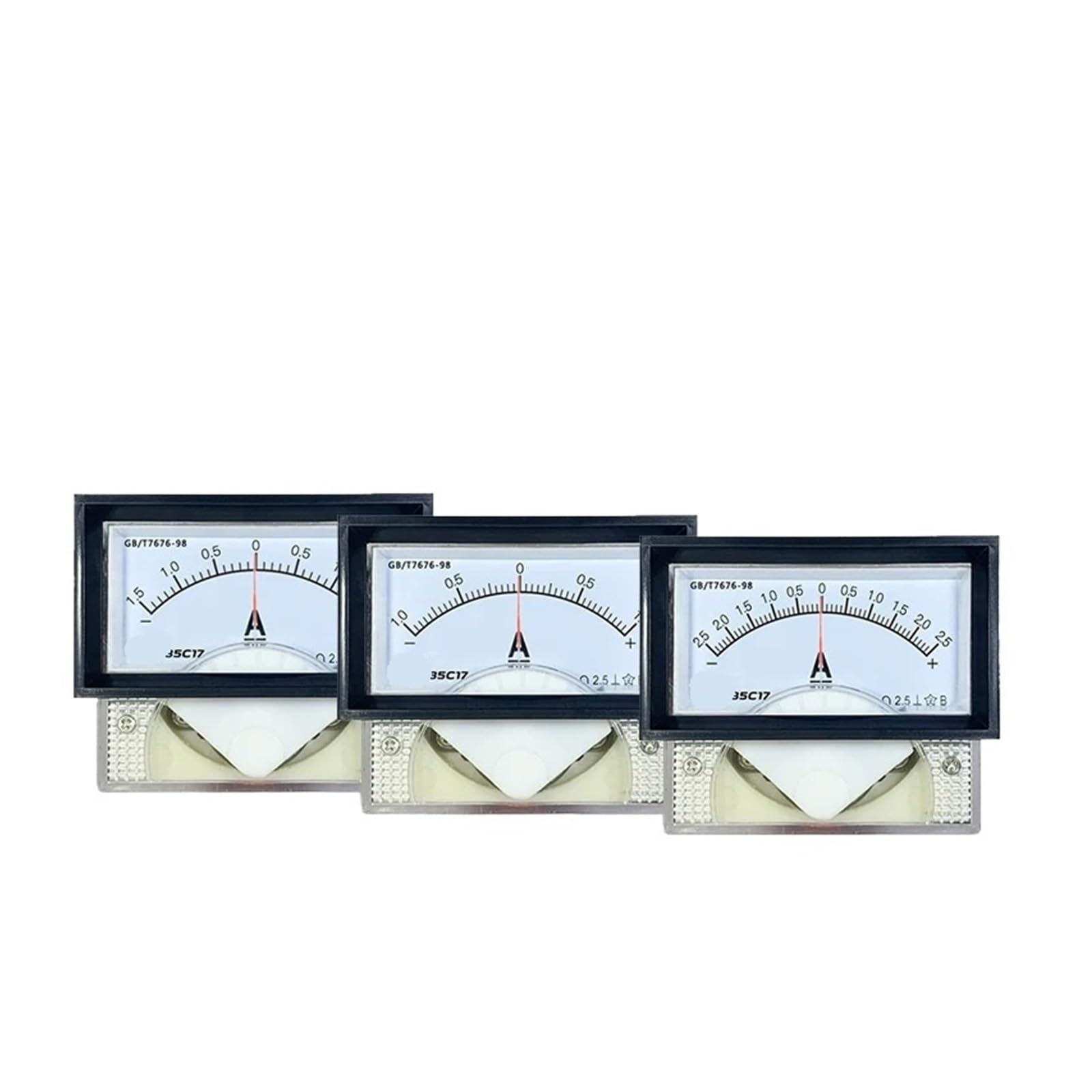 Amperomierz 85C17 dodatni i ujemny amperomierz DC ± 30 A, dwukierunkowy 50 A, 75 A, 100 A, 150 A, 300 A, 400 A ± 75 mv, instrument z bocznikiem 75 MV (DC -30A do 30A)