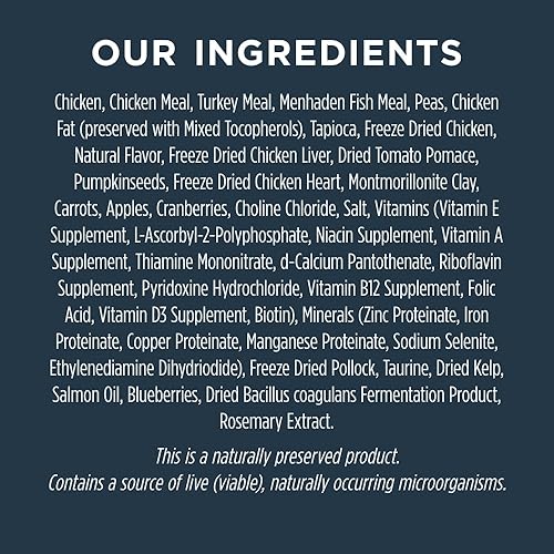 Miniatura 9 de Instinct Receta sin granos Raw Boost con pollo real natural seco para gatos, bolsa de 5 libras