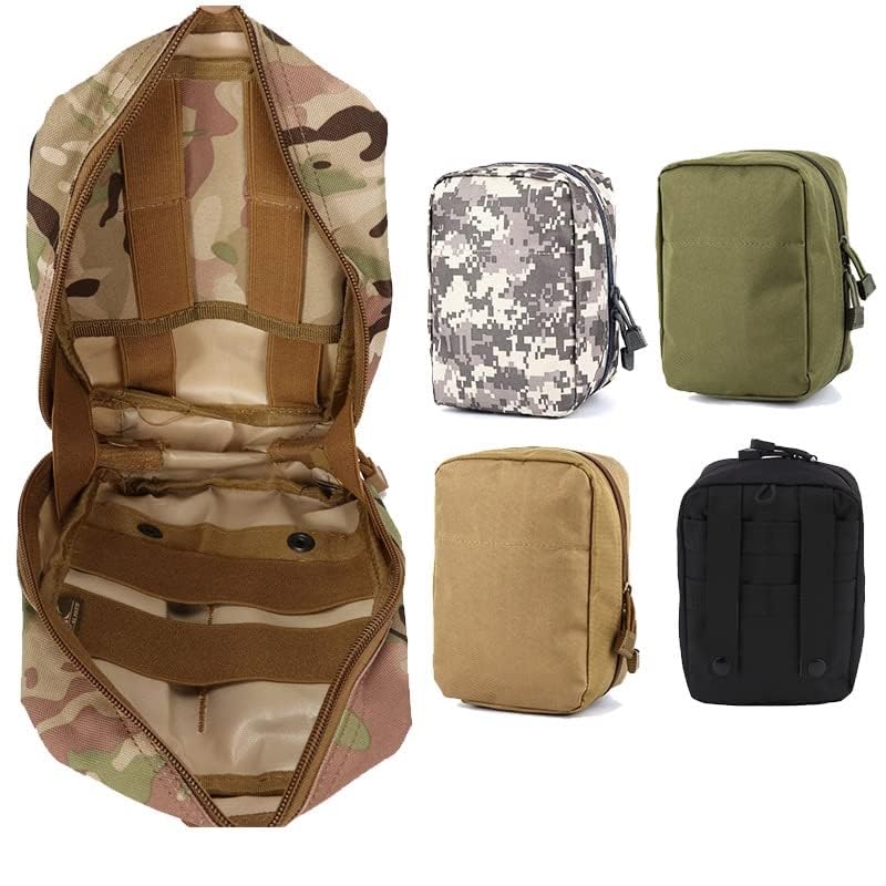 Petit sac de rangement Molle camouflage pour accessoires de secours