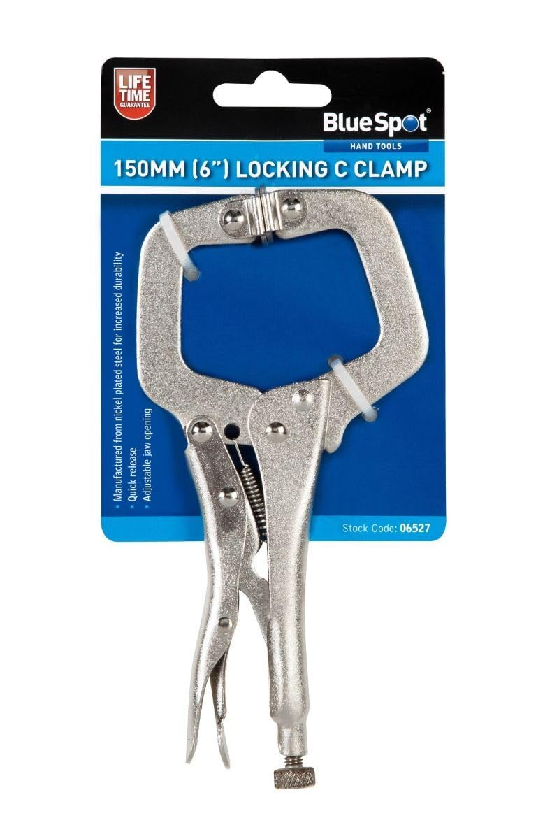 150mm C Clamp Locking Mole Vise Grip Pliers 6"" For Welding & Metal Work