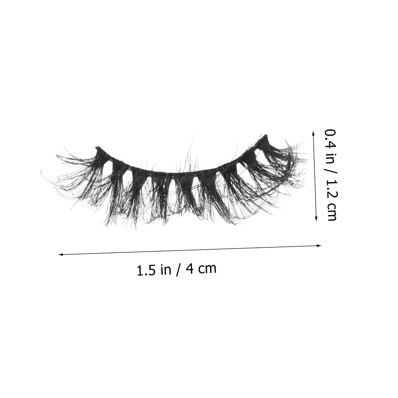 POPETPOP 50paare Künstliche Wimpern Mit Natürlichem Look Wiederverwendbare Fake Eyelashes Für Hochzeiten Partys Und Cosplay Leicht Und Komfortabel Für Ganzen Tag