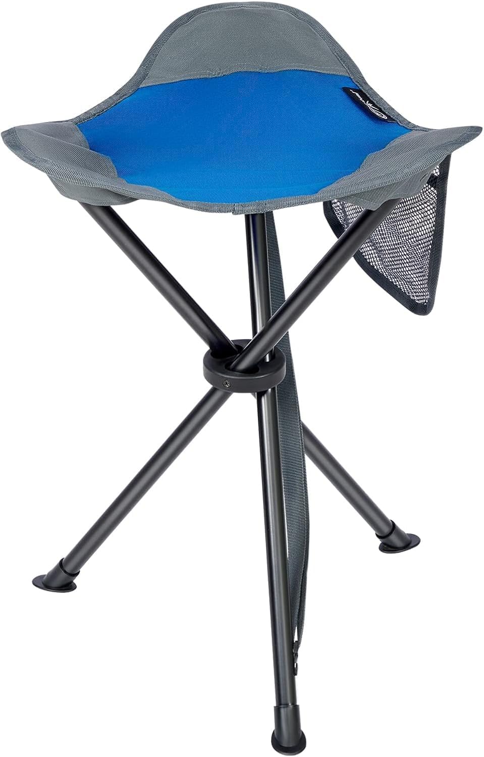 Portal Folding Stool Camping Stool Collapsible Tripod Portable Lightweight Fold away Small Chair Pop up Travel Seat for Hiking Backpacking Fishing Walking Events Festival Load 102KG