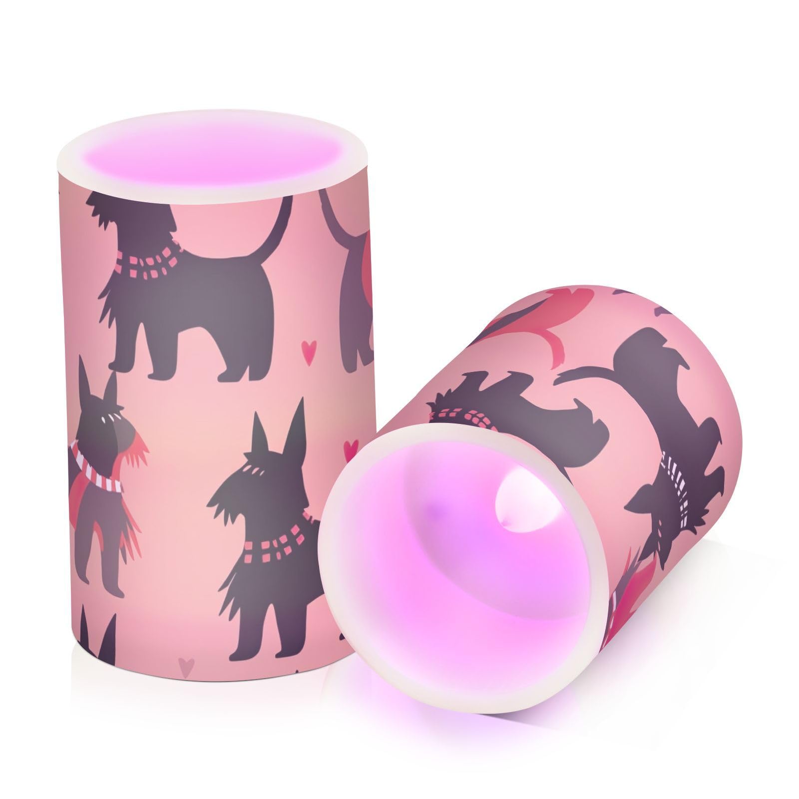 ODAWA Candele senza fiamma, senza fiamma, a LED, con telecomando, per festival, Halloween, decorazioni natalizie