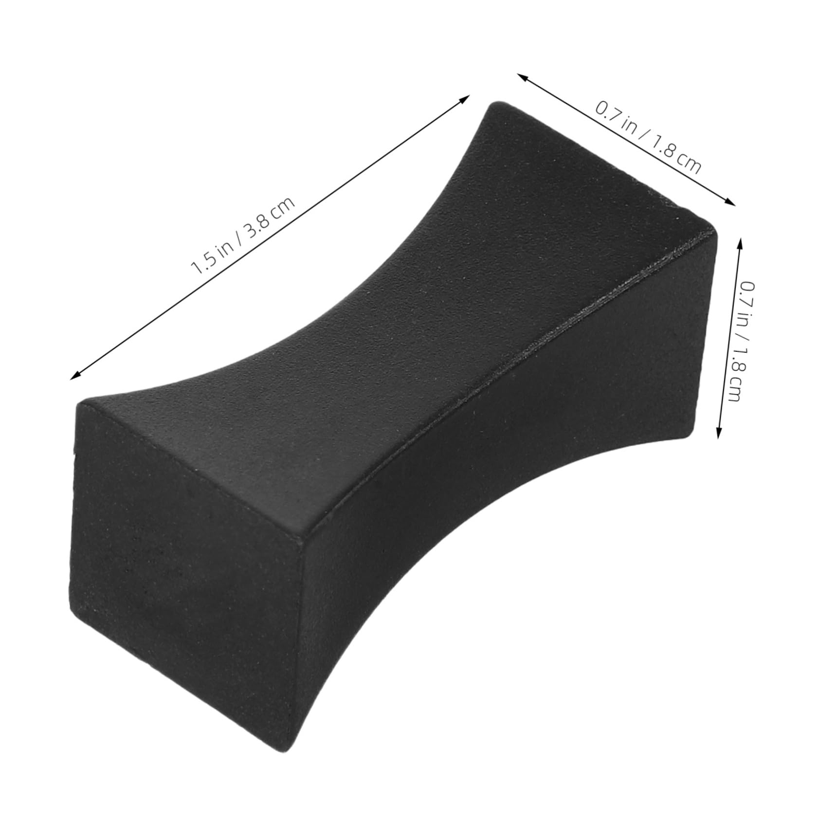 Garneck 5pcs Chopstick Rest Spatula Ladle Holder Chopstick Fork Rest Chopsticks Pillow Fiberglass Chopstick Holder Knifes Rest Tableware Rest Pillow Dinner Spoon Stand Black Glass Fiber