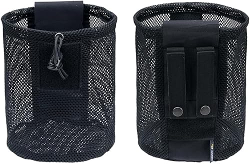 Miniatura 2 de IDOGEAR SPORTS Bolsa táctica Molle plegable Mag-Net con cordón para reciclaje, paquete de herramientas de recuperación para cinturón Molle, chaleco