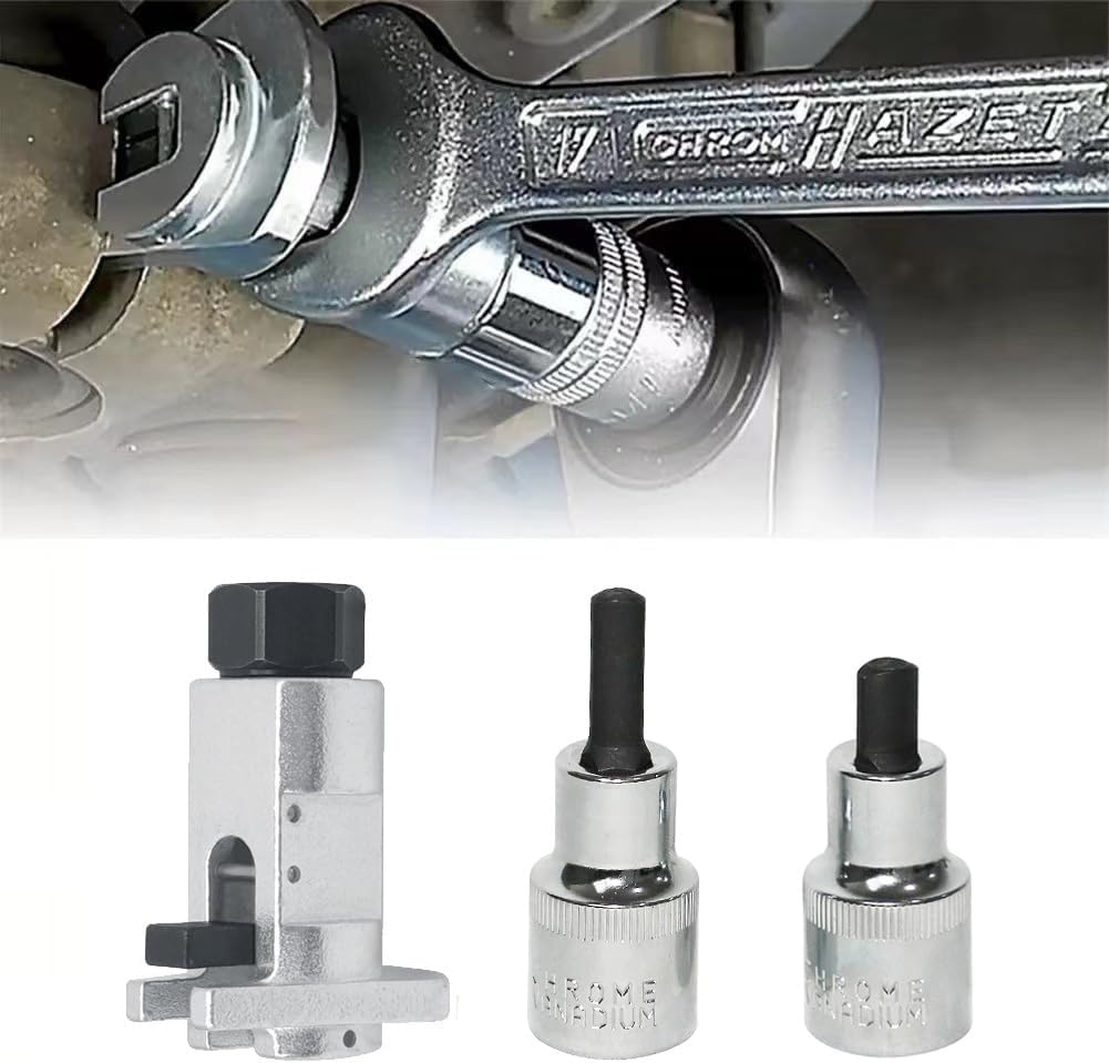 ANBOO Suspension Strut Spreader Socket Tool Hydraulic Shock Absorber Removal Tool Set, Strut Knuckles Remover Shock Absorber Ram Dismantle Socket Compatible with Audi VW, Ford, BMW, Citroen (3Pack)