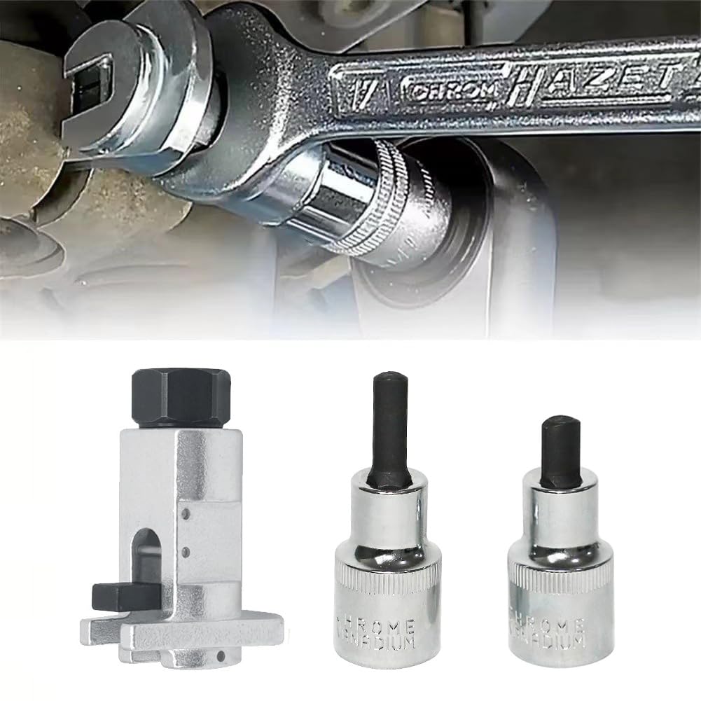 ANBOO Suspension Strut Spreader Socket Tool Hydraulic Shock Absorber Removal Tool Set, Strut Knuckles Remover Shock Absorber Ram Dismantle Socket Compatible with Audi VW, Ford, BMW, Citroen (3Pack)