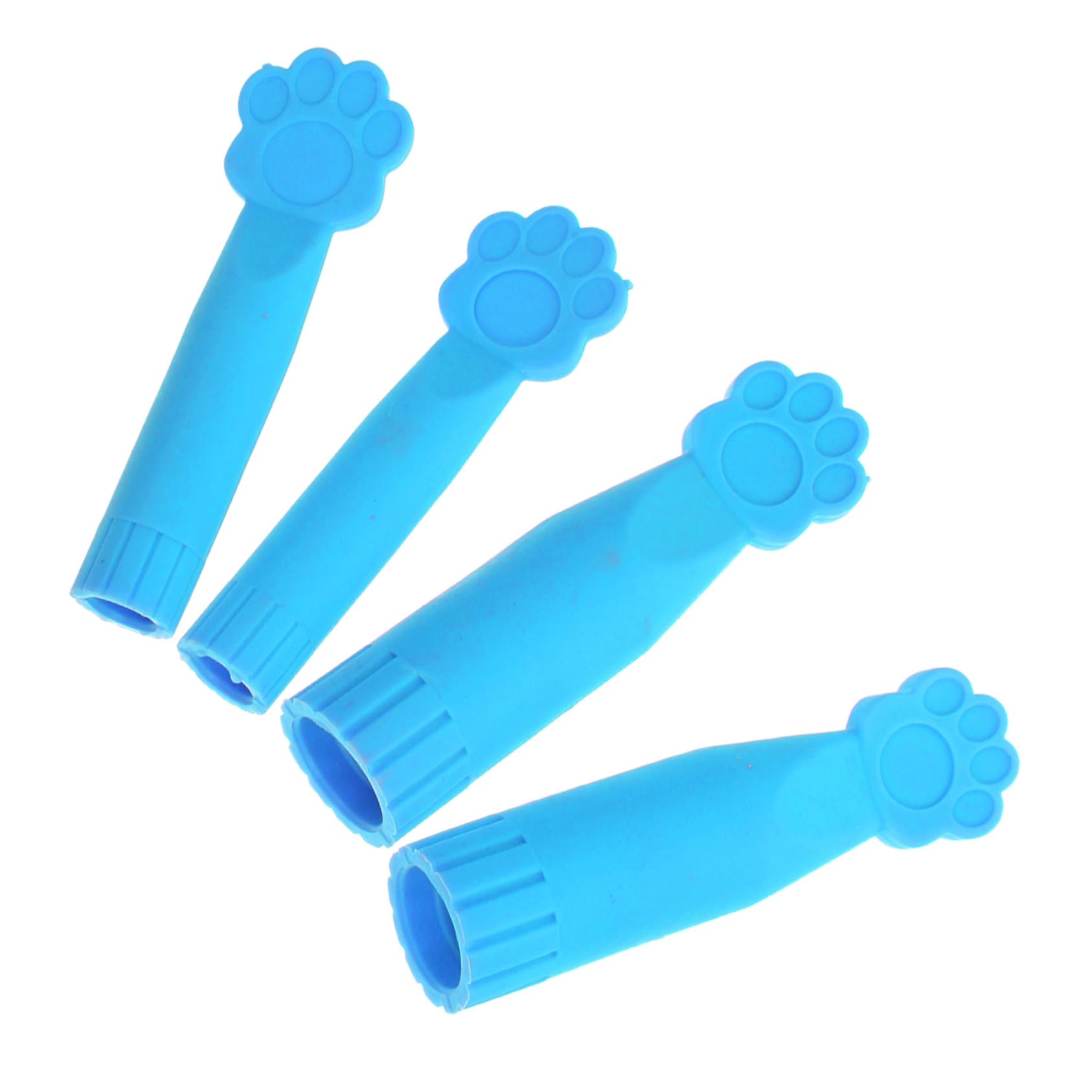 VILLCASE Protective Knitpoint Covers 4pcs Knitting Needle Stoppers Portable for Craft Tools