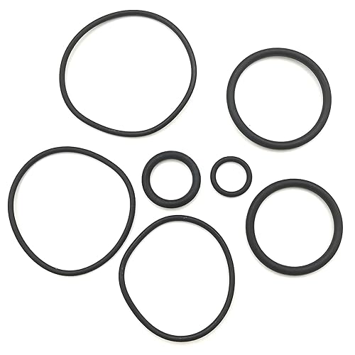 Piezas de herramientas de aire de repuesto Clavadoras de aire Kit de anillo O para MU-212-F 212-F acabado clavadora