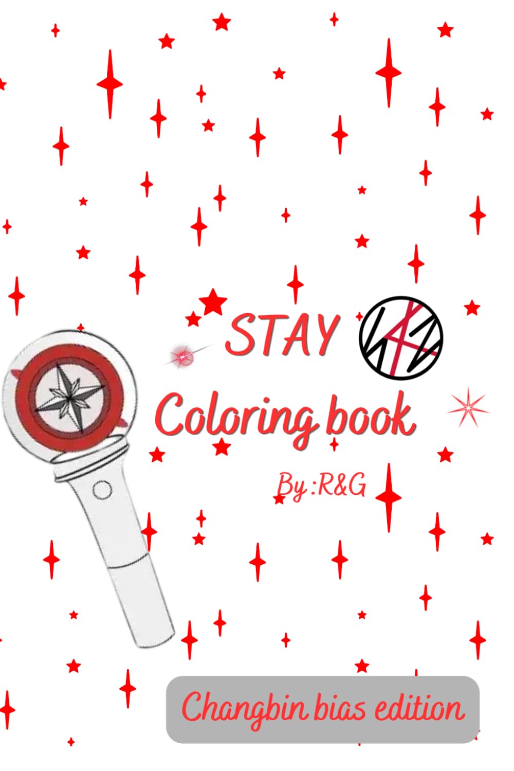 STAY coloring book Changbin bias edition