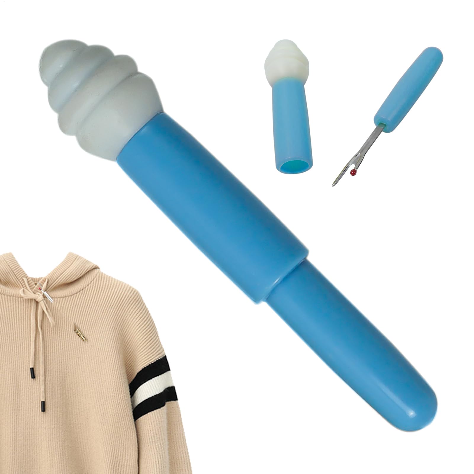 2-in-1-Naht Ripper-Professioneller -Entferner & Fadenschneider | Ergonomische Unpicker für Overlock-Stiche, Stick- und Nähprojekte (2-Pack)