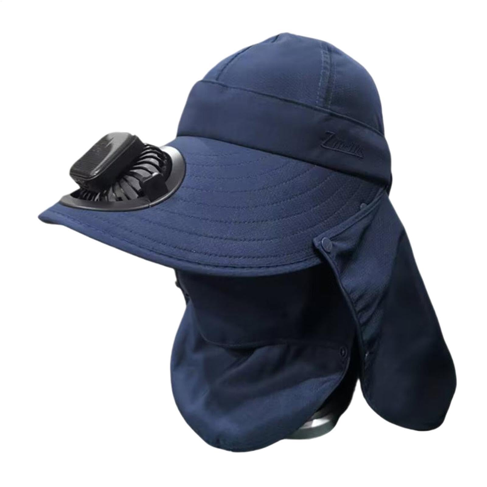 Cappello a energia solare, cappello da pesca, per escursionismo, campeggio, pesca, protezione personale, per viaggi, golf, pesca, giardinaggio, escursionismo, spiaggia all'aperto