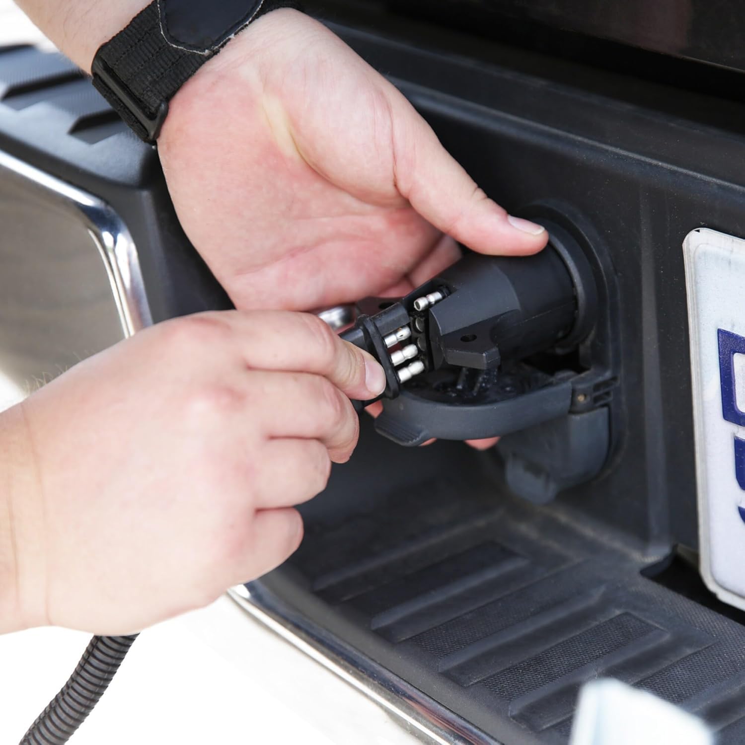 Trailer Wiring Harness, 4 Pin, 16 inches