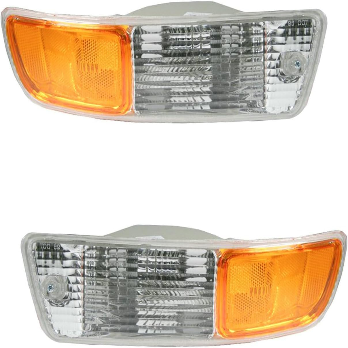 Turn Signal Light for Toyota RAV4 1998 1999 2000 Car Front Corner Side Marker Left Driver Right Passenger Side Lamp | TO2533111 | 81511-42040 with wires (without bulb)(pair left and right side)