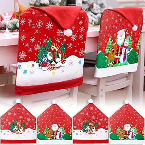 Housses de Chaise de Noël MULEVIP Cover